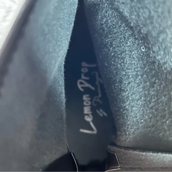 Lemon drop black platform loafers - Picture 5 of 6